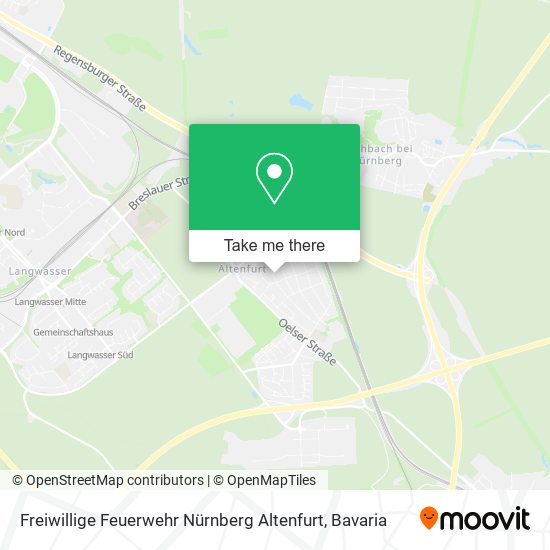 Freiwillige Feuerwehr Nürnberg Altenfurt map