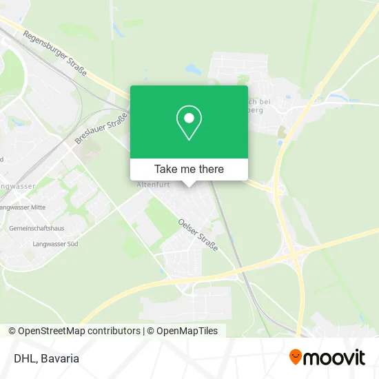 Карта DHL