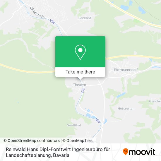 Reinwald Hans Dipl.-Forstwirt Ingenieurbüro für Landschaftsplanung map