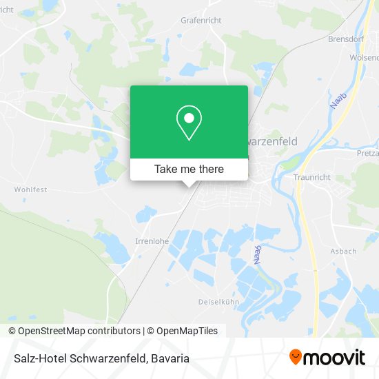 Salz-Hotel Schwarzenfeld map