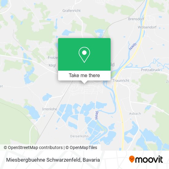 Miesbergbuehne Schwarzenfeld map