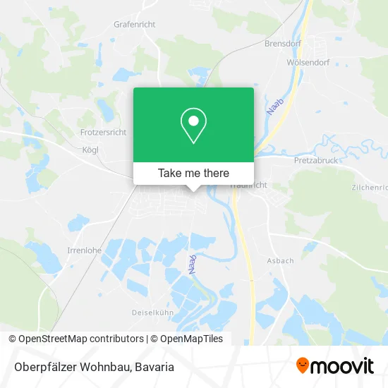 Карта Oberpfälzer Wohnbau