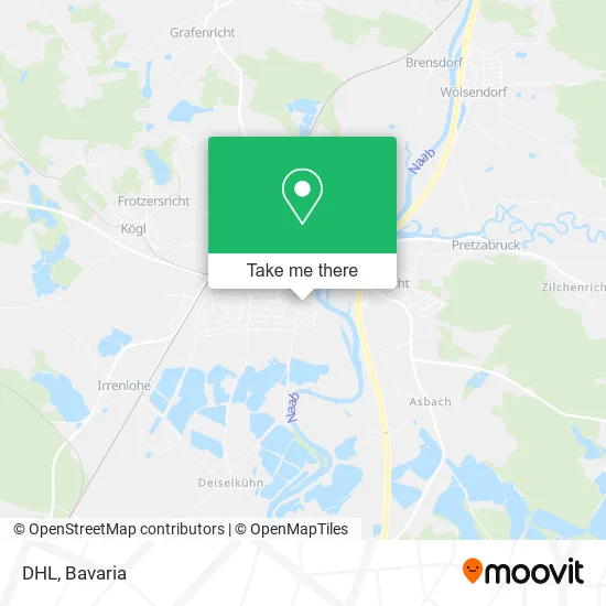 Карта DHL