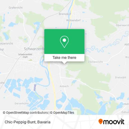 Карта Chic-Peppig-Bunt