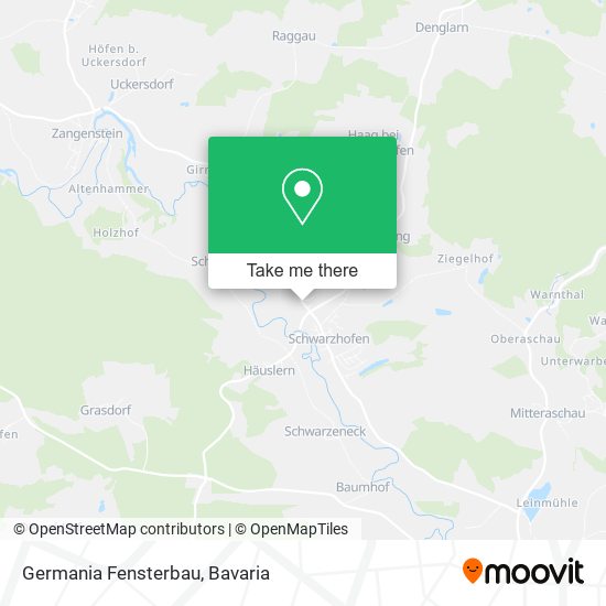 Germania Fensterbau map