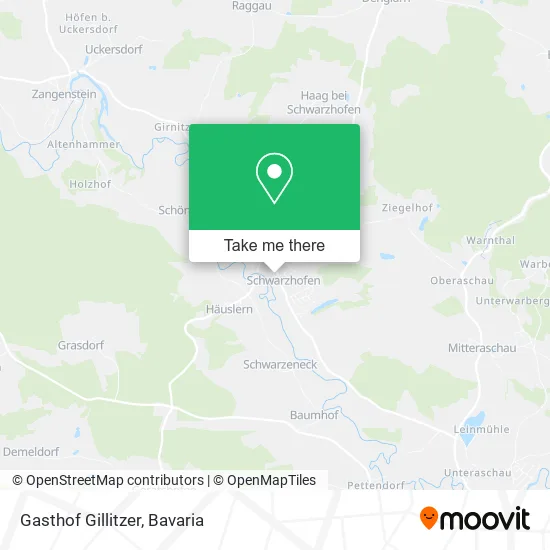 Карта Gasthof Gillitzer
