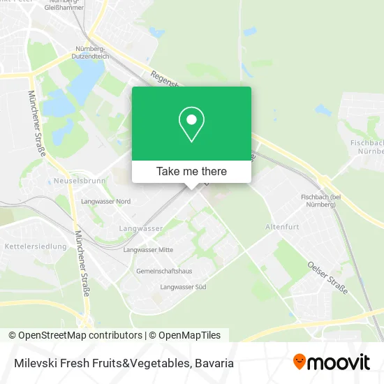 Карта Milevski Fresh Fruits&Vegetables