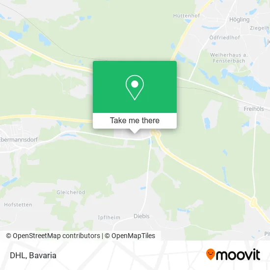 Карта DHL