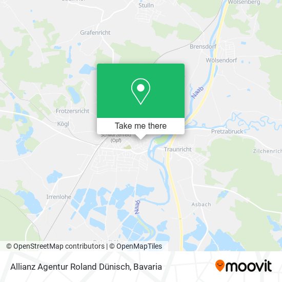 Allianz Agentur Roland Dünisch map