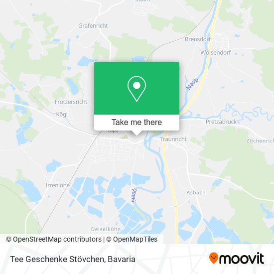 Tee Geschenke Stövchen map