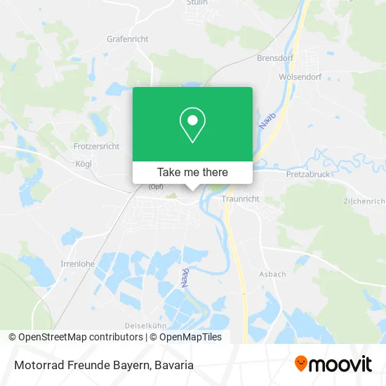 Карта Motorrad Freunde Bayern