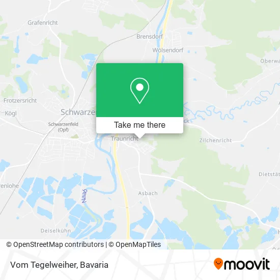 Карта Vom Tegelweiher