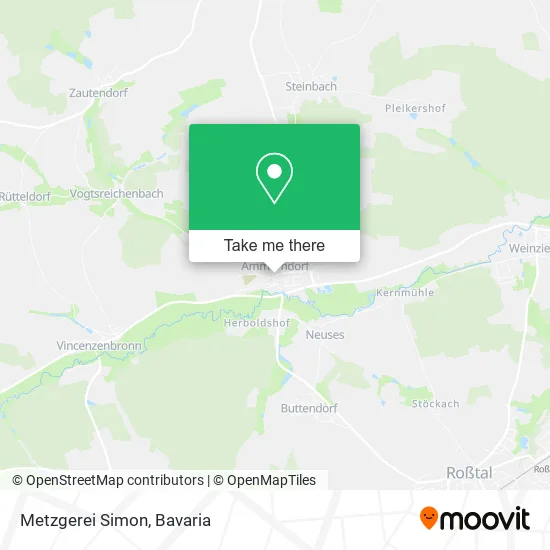 Карта Metzgerei Simon