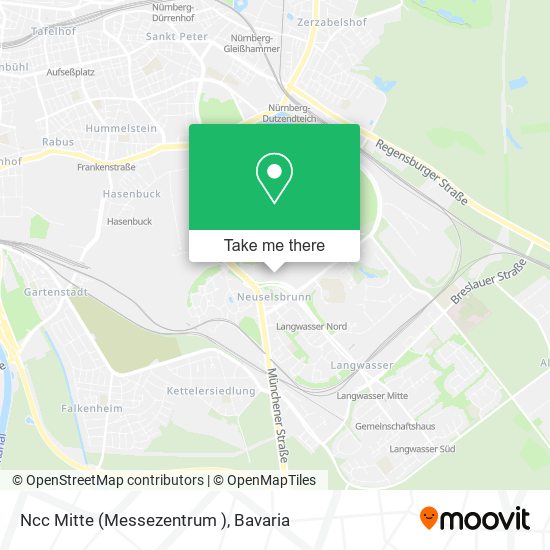 Ncc Mitte (Messezentrum ) map