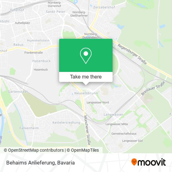 Карта Behaims Anlieferung
