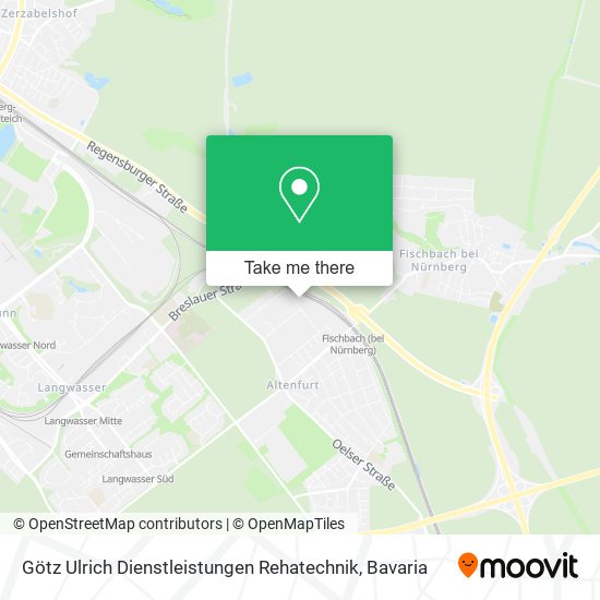 Götz Ulrich Dienstleistungen Rehatechnik map