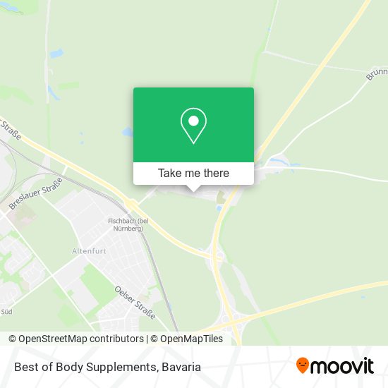 Best of Body Supplements map