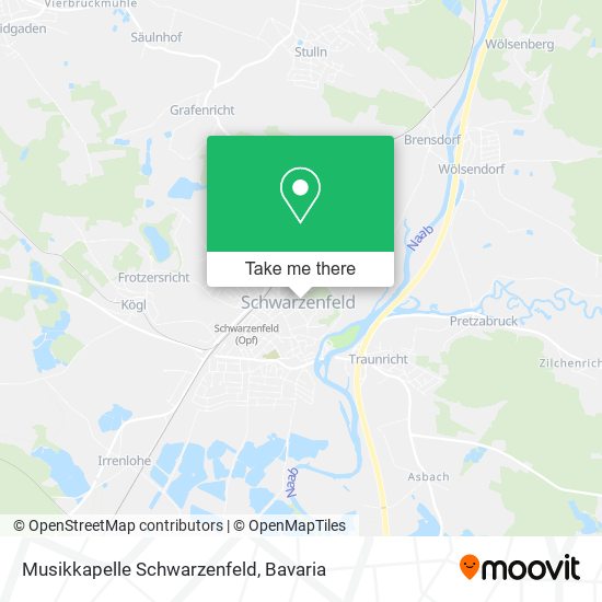 Musikkapelle Schwarzenfeld map