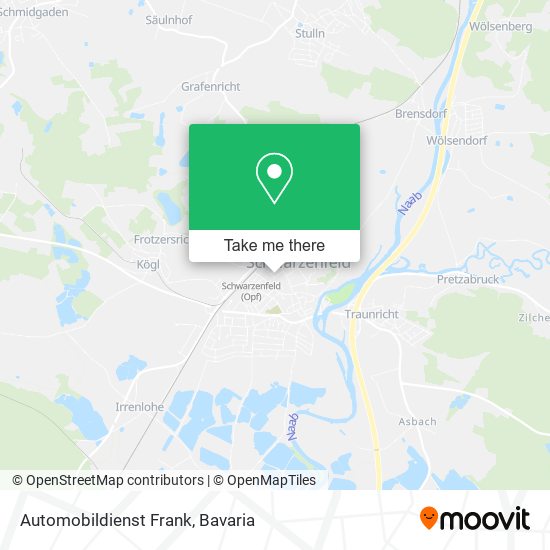 Карта Automobildienst Frank