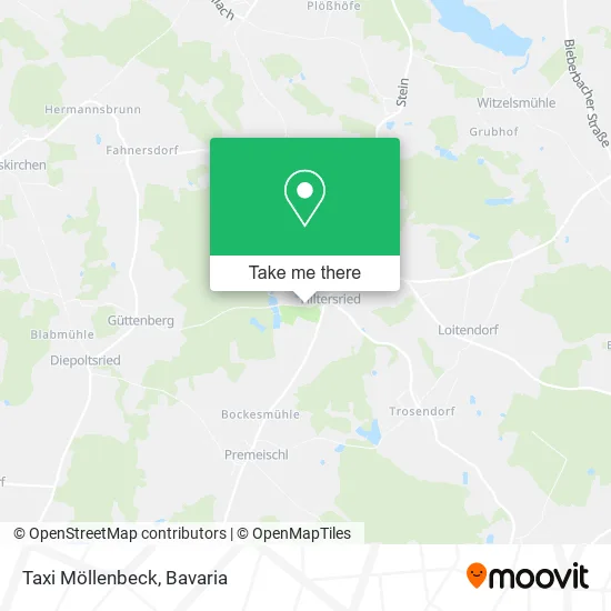 Карта Taxi Möllenbeck