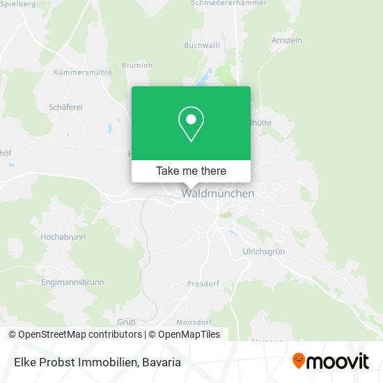 Elke Probst Immobilien map