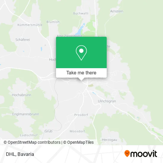 Карта DHL