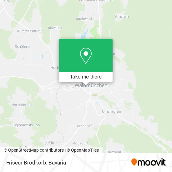 Карта Friseur Brodkorb