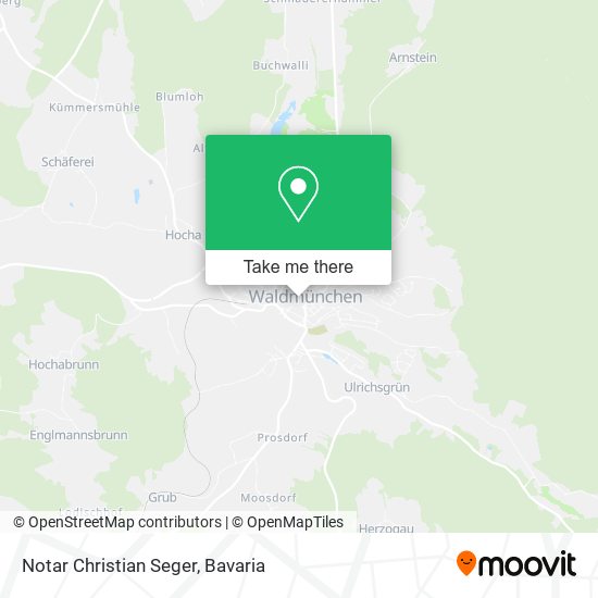 Notar Christian Seger map