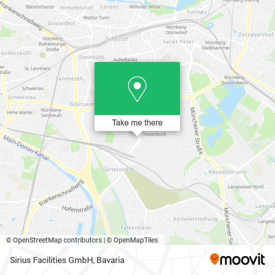 Карта Sirius Facilities GmbH