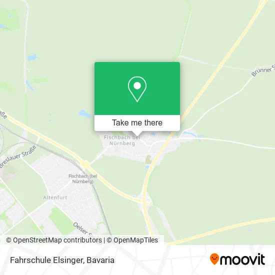 Карта Fahrschule Elsinger