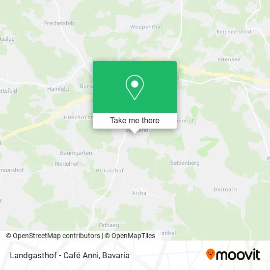 Карта Landgasthof - Café Anni
