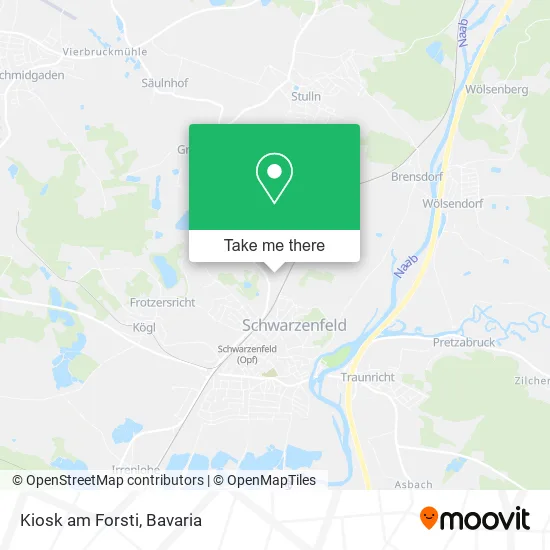Карта Kiosk am Forsti