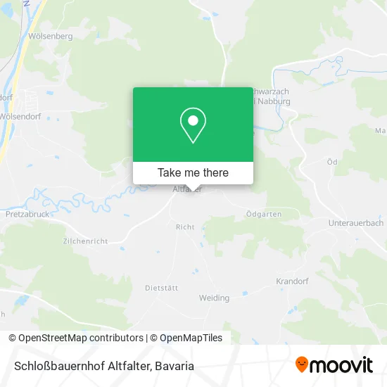 Карта Schloßbauernhof Altfalter
