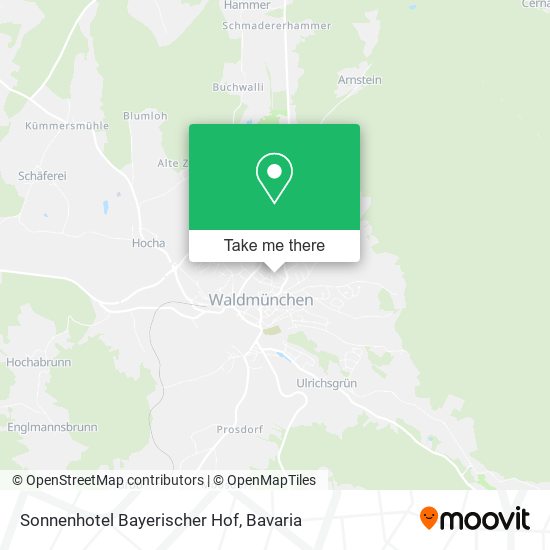 Sonnenhotel Bayerischer Hof map