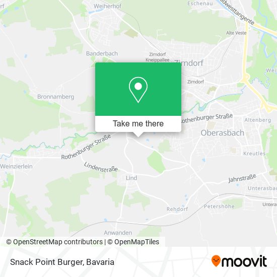 Карта Snack Point Burger
