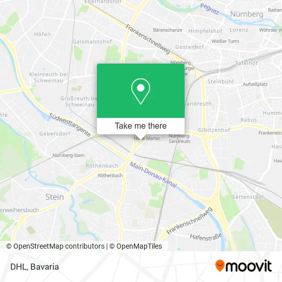 Карта DHL