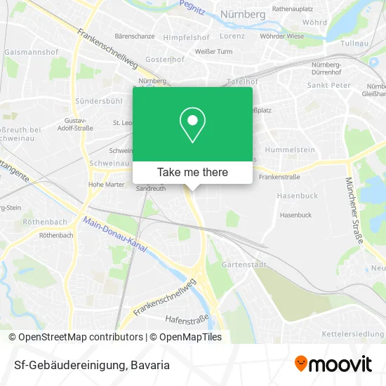 Карта Sf-Gebäudereinigung