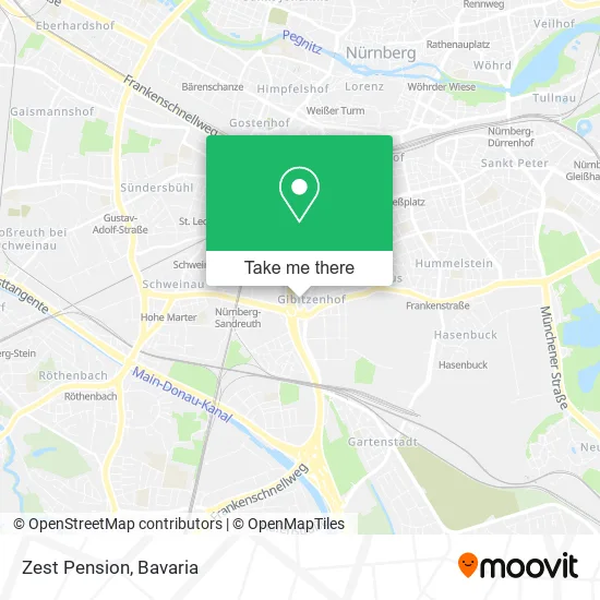 Карта Zest Pension