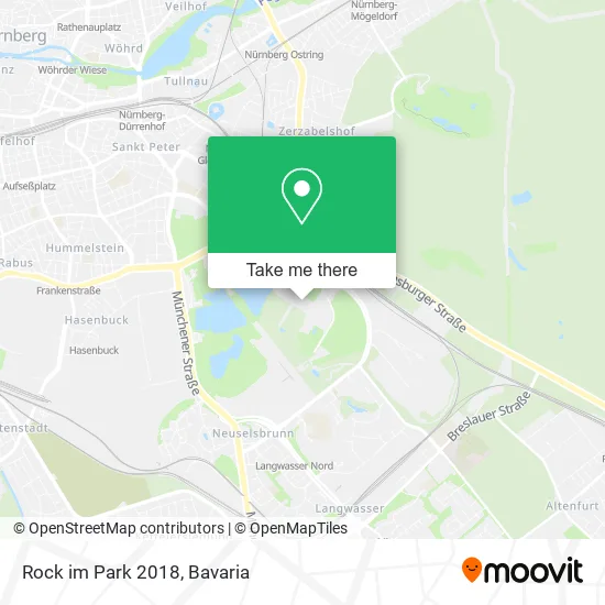 Карта Rock im Park 2018