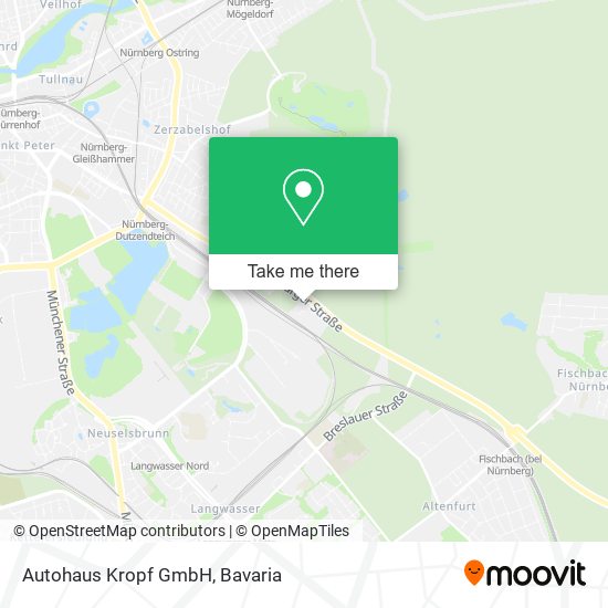 Autohaus Kropf GmbH map