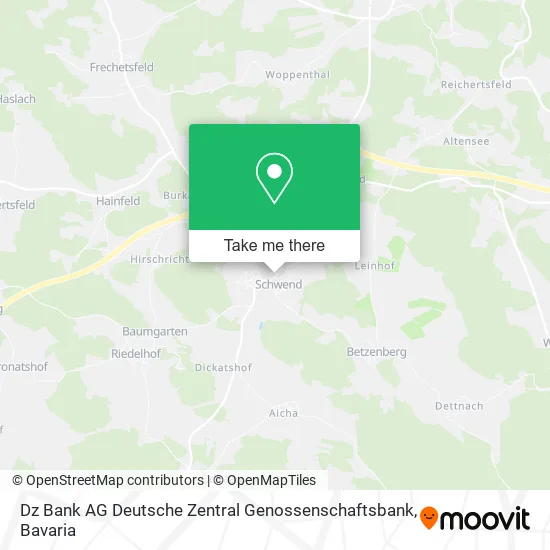 Карта Dz Bank AG Deutsche Zentral Genossenschaftsbank