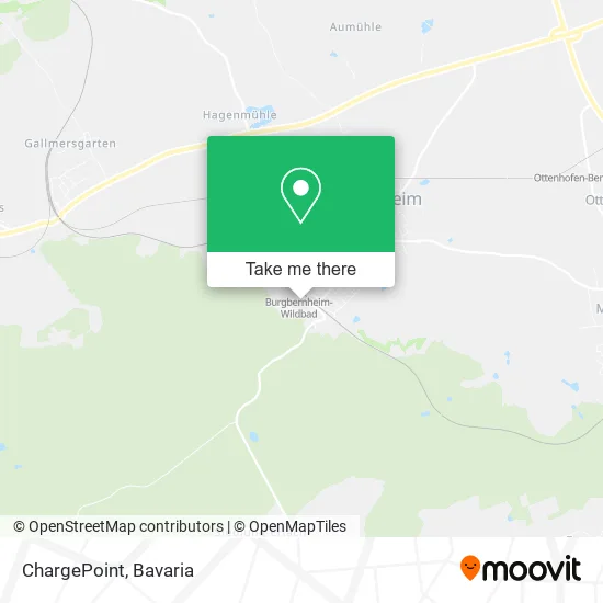 Карта ChargePoint
