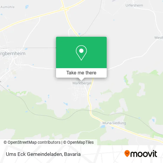 Карта Ums Eck Gemeindeladen