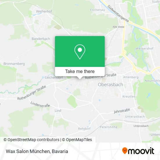 Wax Salon München map
