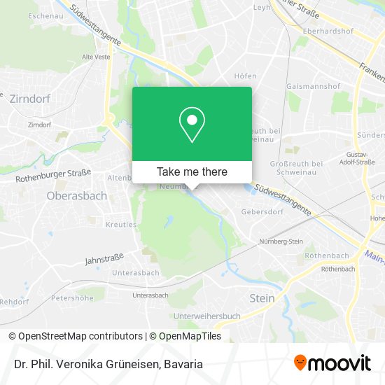 Dr. Phil. Veronika Grüneisen map