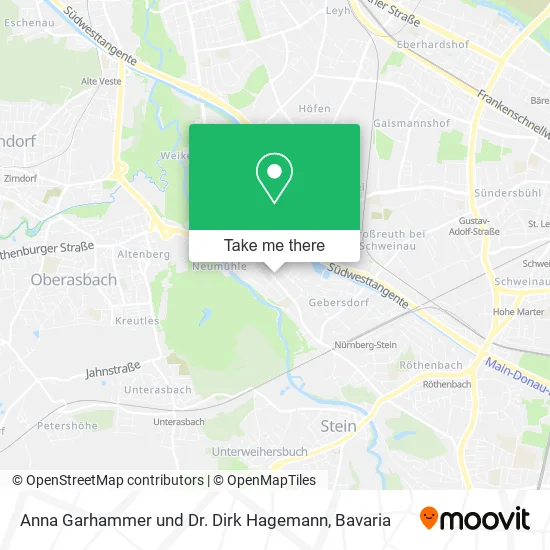 Карта Anna Garhammer und Dr. Dirk Hagemann