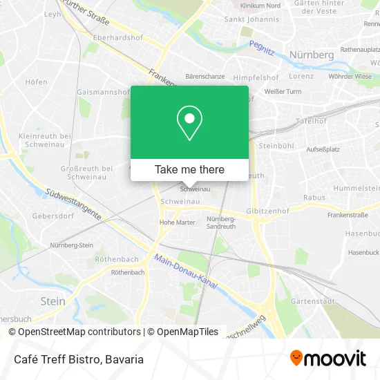 Карта Café Treff Bistro