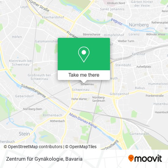 Zentrum für Gynäkologie map