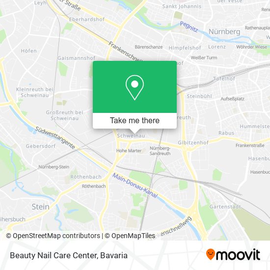 Beauty Nail Care Center map