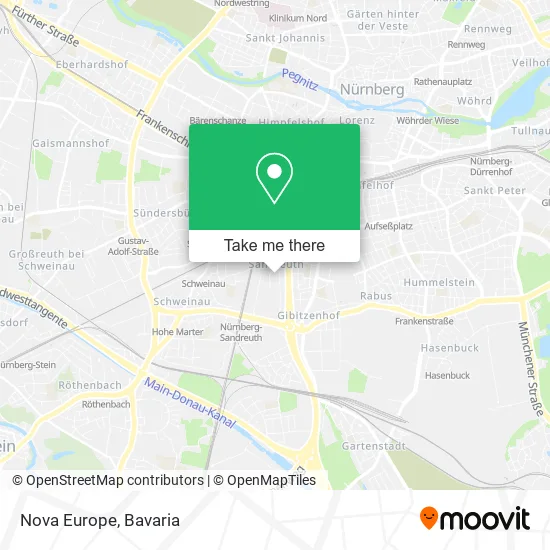 Карта Nova Europe